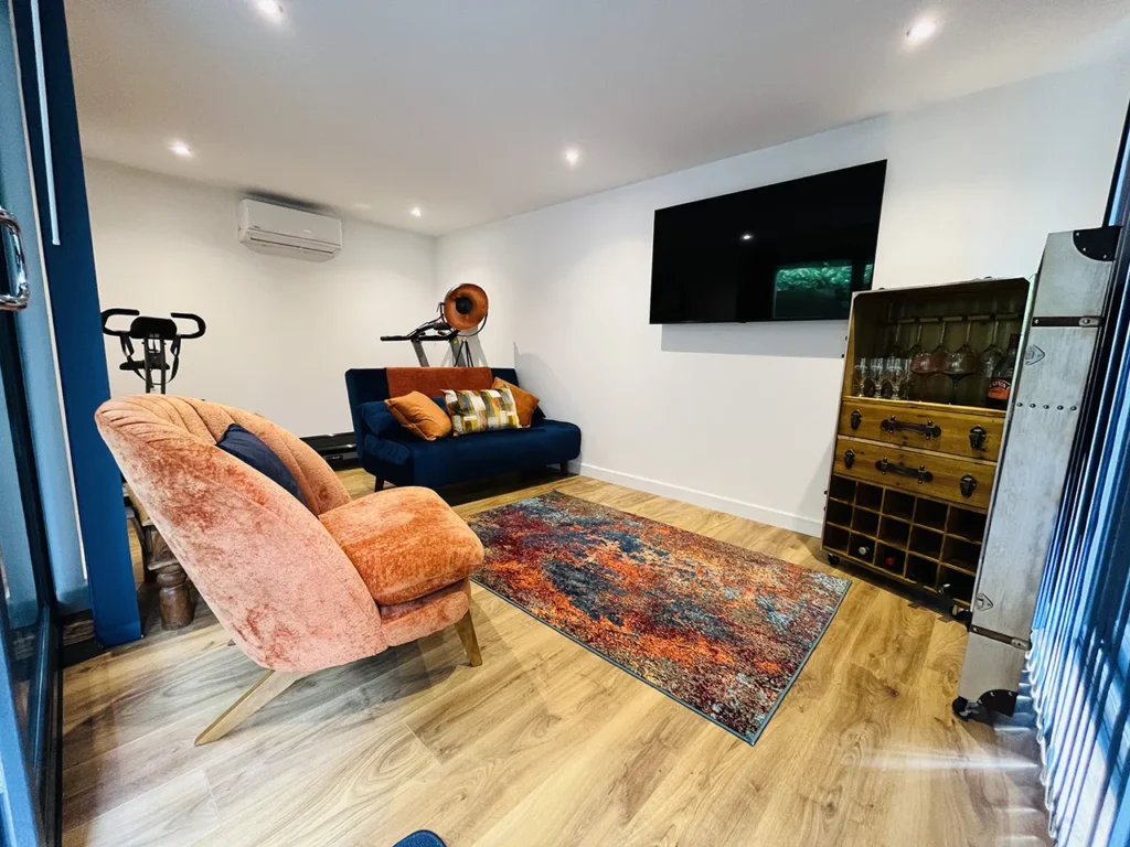 billericay bespoke garden chillout room