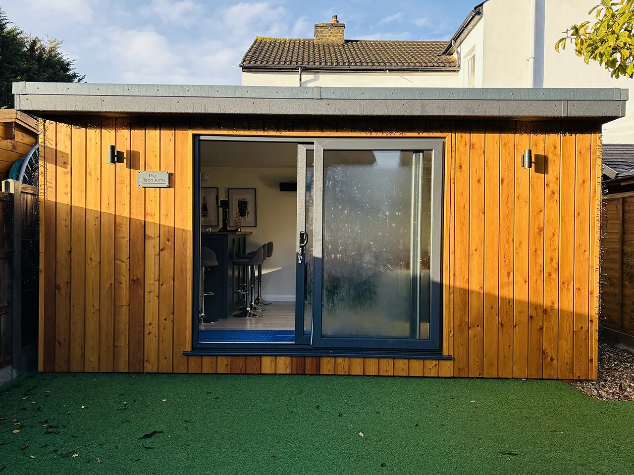 larch garden room cladding bexley garden rooms