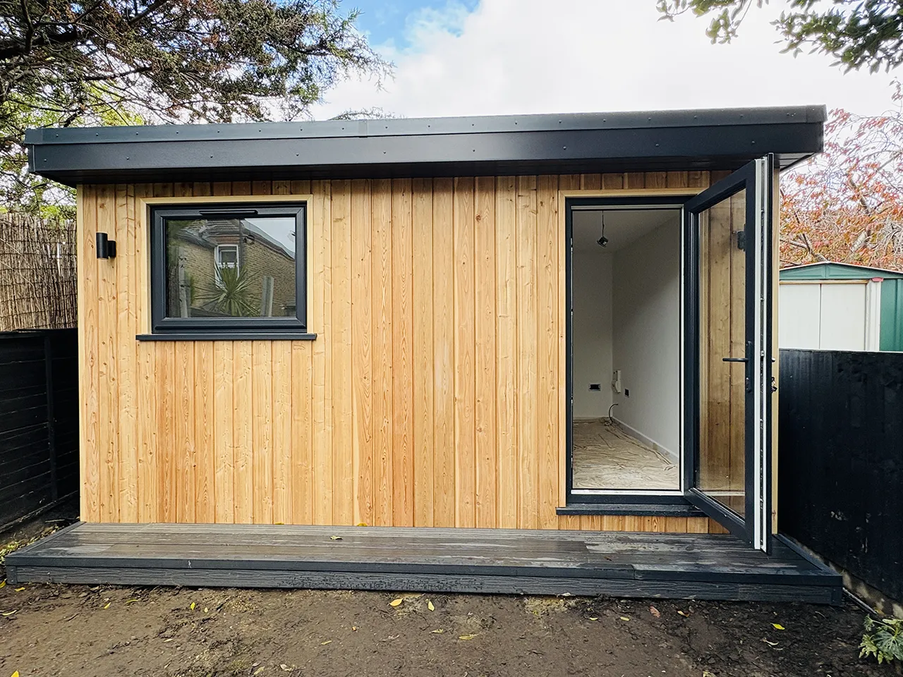 larch garden room cladding bexley garden rooms
